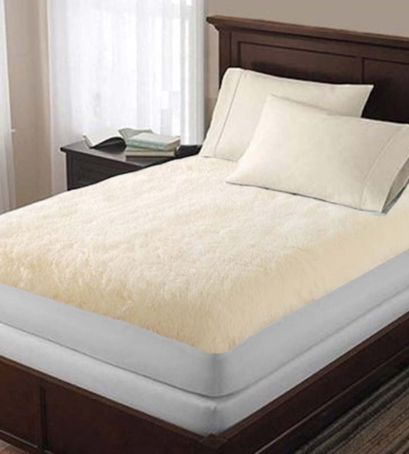 Wool Mattress Pad - Twin Bed