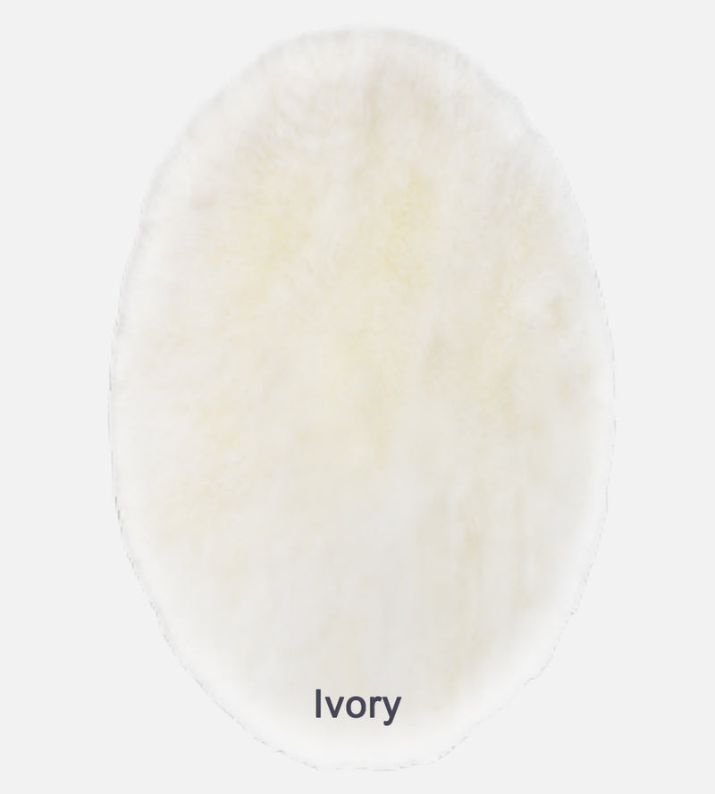 Oval Long Wool Sheepskin