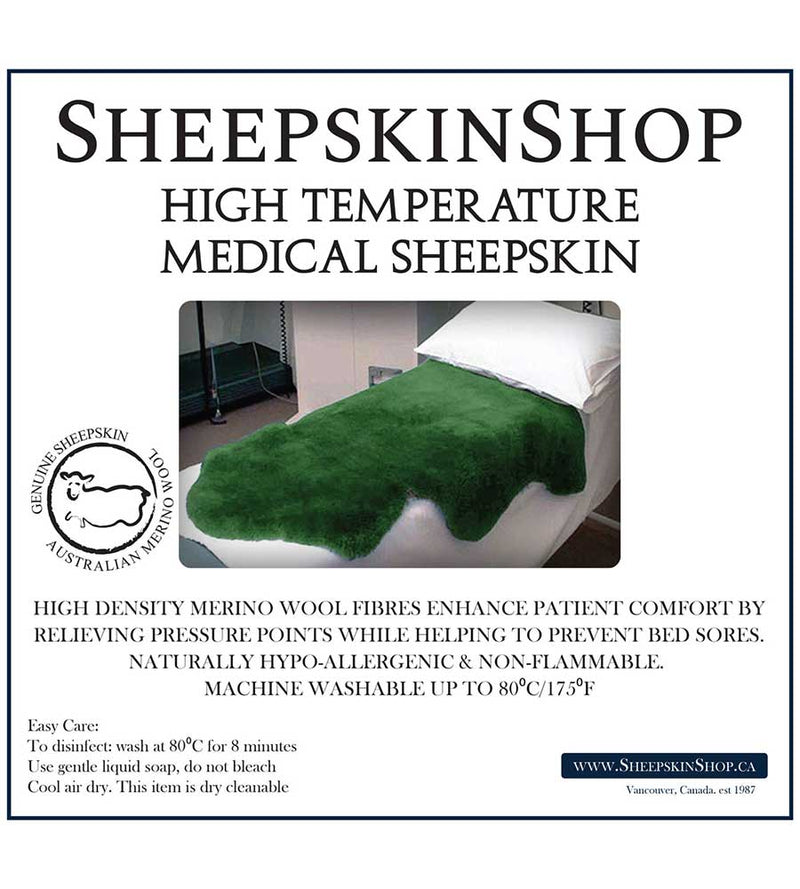 Medical Sheepskin Rug - High Temperature