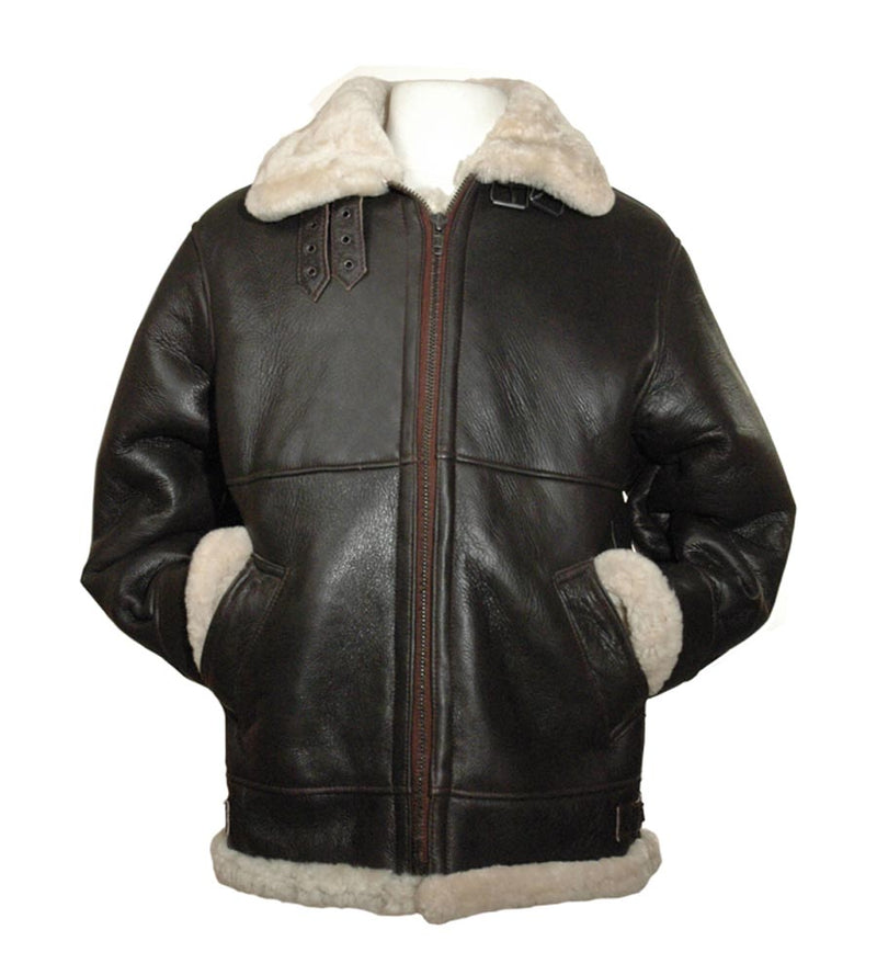 Brand New Lambskin Real Leather Bomber Jacket for Men One Skin Elasticized  Ribbed Collar, Cuff & Hem